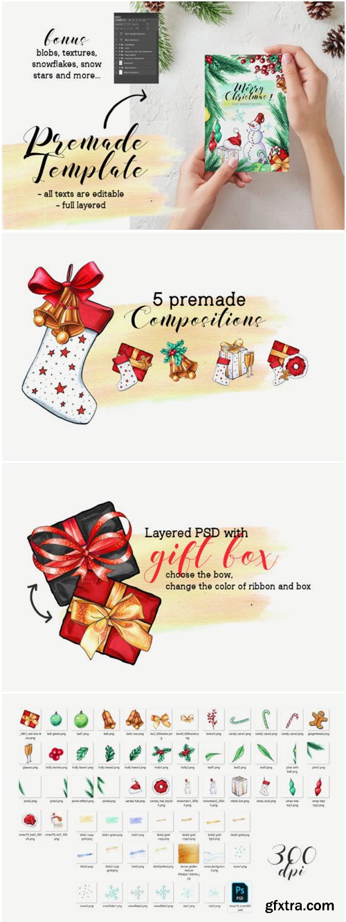 Xmas Gifts Creator - 2020 Clipart 1464885