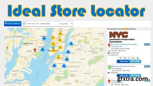 Ideal Store Locator v3.9.1 - Joomla Plugin