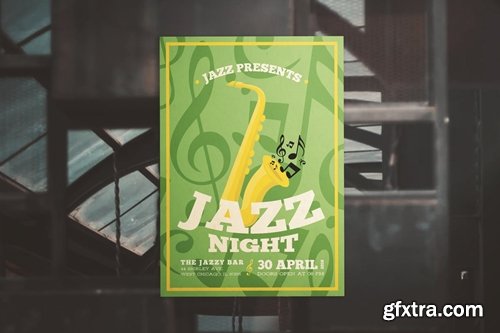 Jazz Music Flyer