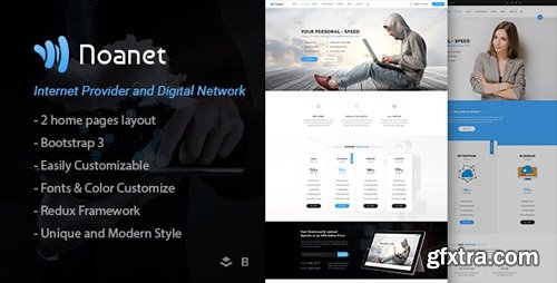 ThemeForest - Noanet v2.1 - Internet Provider And Digital Network WordPress Theme - 19322452