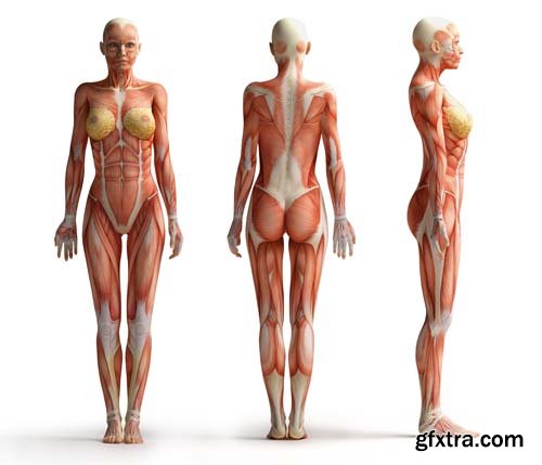 Anatomy Isolated - 8xJPGs