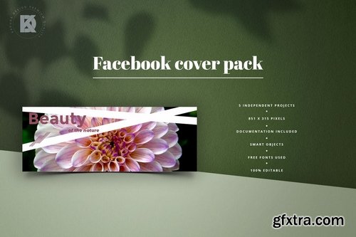 Delicate Facebook Cover Pack