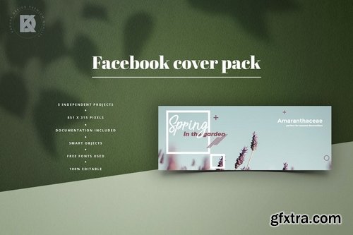 Delicate Facebook Cover Pack