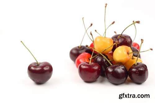 Cherries Isolated - 10xJPGs