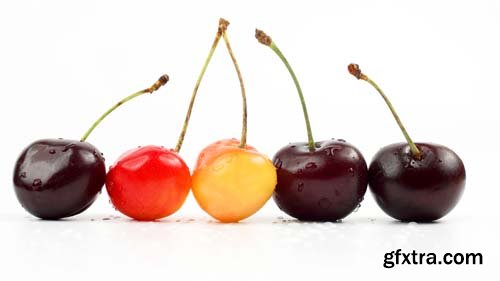 Cherries Isolated - 10xJPGs