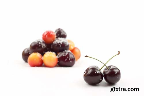 Cherries Isolated - 10xJPGs