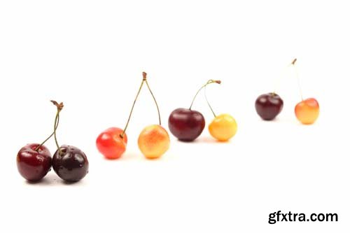 Cherries Isolated - 10xJPGs