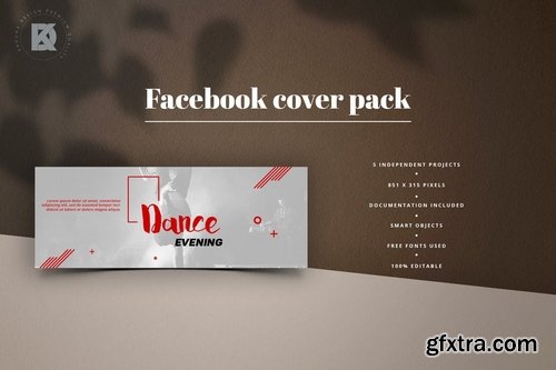 Dance Facebook Cover Pack