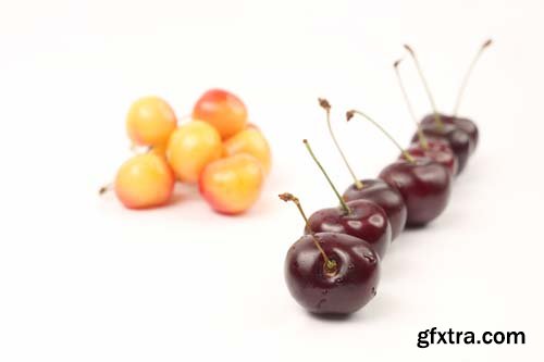 Cherries Isolated - 10xJPGs