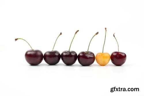 Cherries Isolated - 10xJPGs