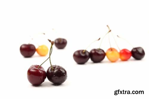 Cherries Isolated - 10xJPGs