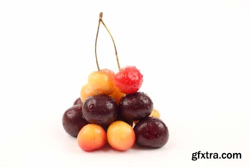 Cherries Isolated - 10xJPGs