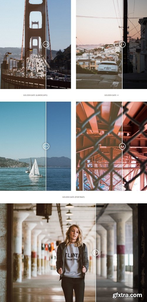 Tribe Tyler - Golden Gate Lightroom Presets