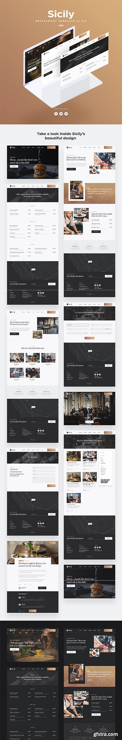 Sicily Web UI Kit