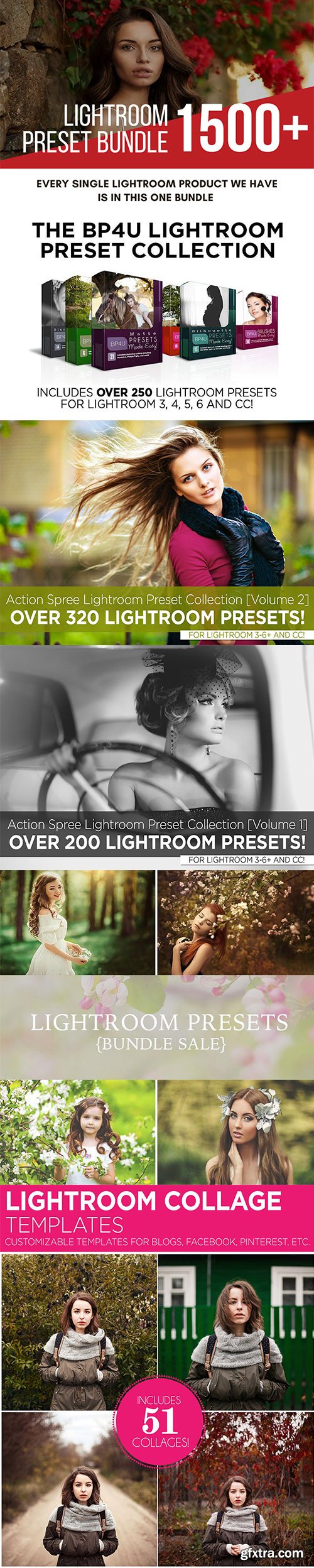 1500+ Lightroom Presets + BONUS - BRAND NEW BUNDLE