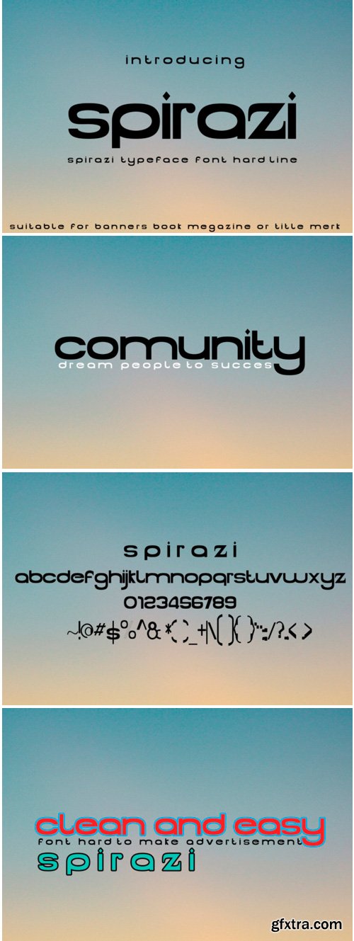 Spirazi Font