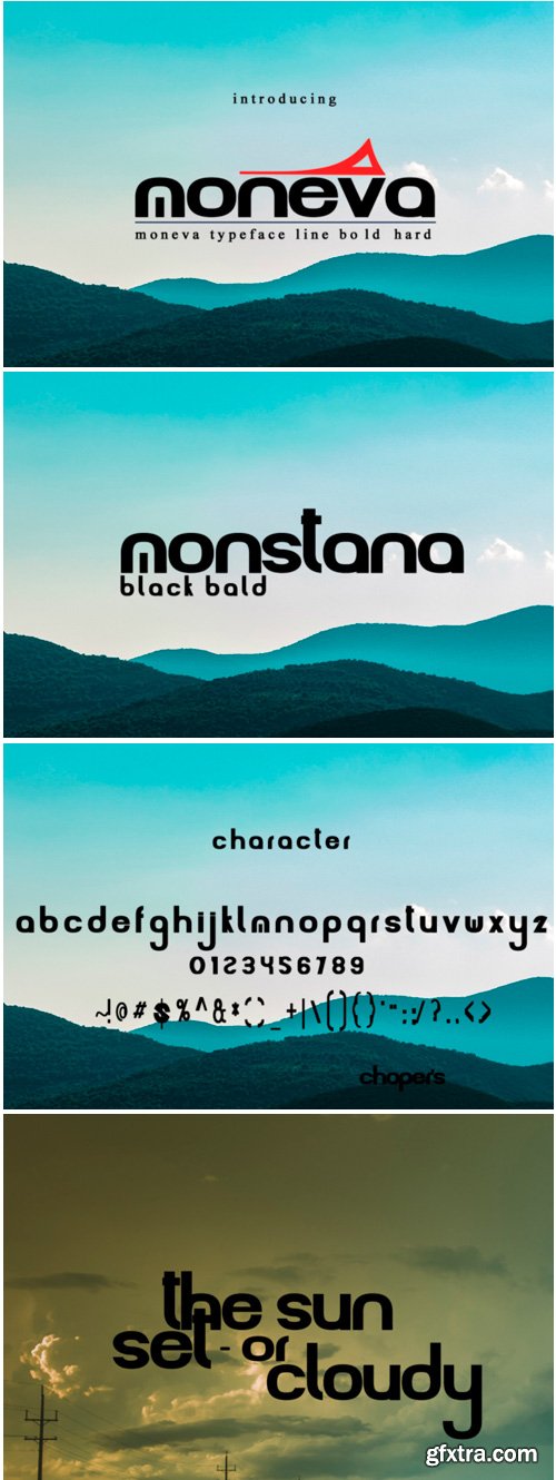 Moneva Font