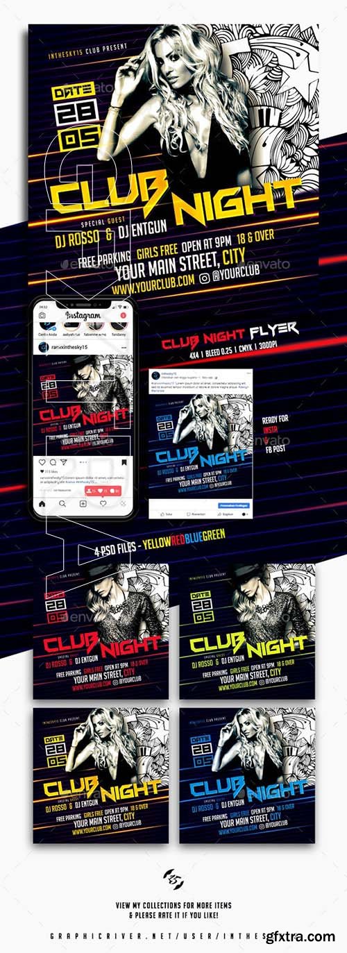 GraphicRiver - Club Night Flyer 23838805