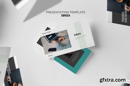 Iskea : Startup Pitch Deck Powerpoint Template