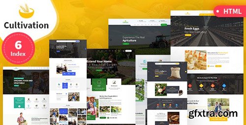 ThemeForest - Cultivation v1.0 - Multipurpose Responsive HTML Template - 23900235