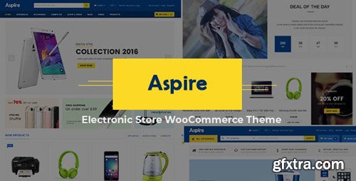 ThemeForest - Aspire v3.8 - Multipurpose Responsive WooCommerce WordPress Theme - 15350941