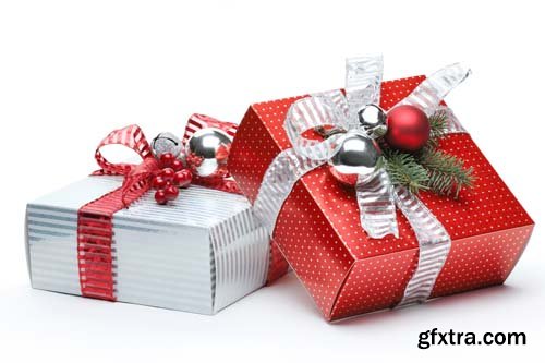 Colorful Gift Box Isolated - 15xJPGs