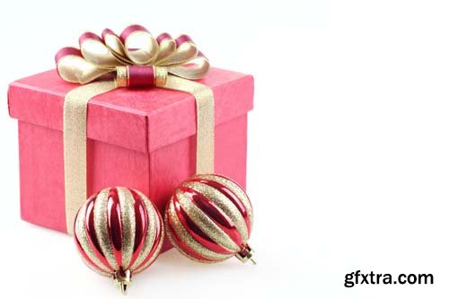 Colorful Gift Box Isolated - 15xJPGs