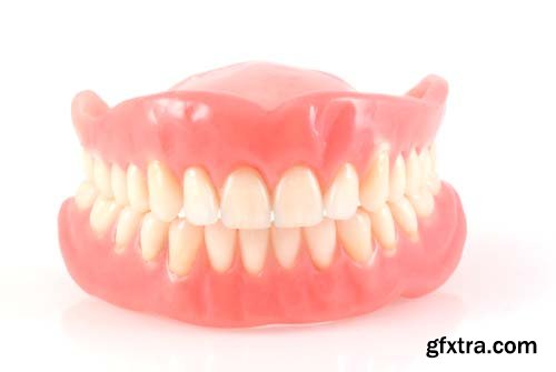 Dentures Isolated - 8xJPGs