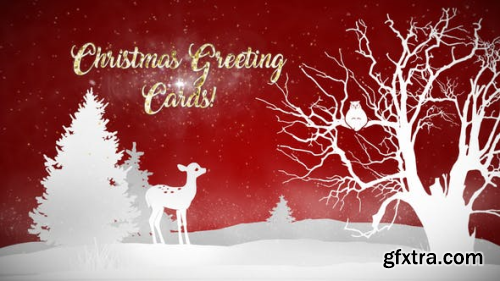 VideoHive Christmas Greeting Cards 22916932