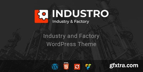 ThemeForest - Industro v1.0.4 - Industry & Factory WordPress Theme - 22998313