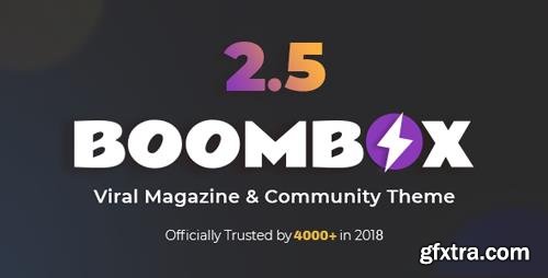 ThemeForest - BoomBox v2.5.9 - Viral Magazine WordPress Theme - 16596434 - NULLED