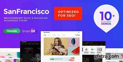 ThemeForest - SanFrancisco v1.3.3 - MultiConcept Blog & Magazine WordPress Theme - 17662985