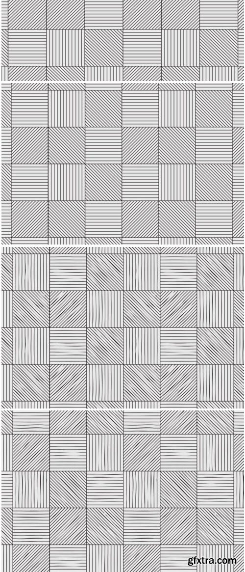 Parquet Seamless Patterns Set 1472880