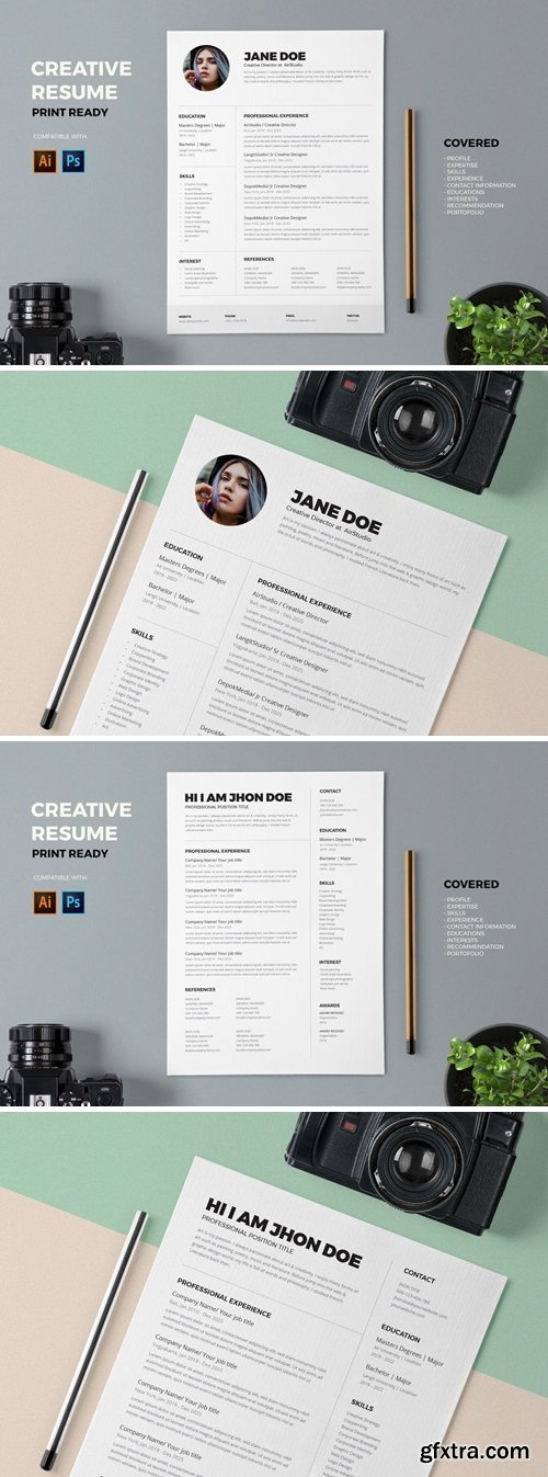 Resume / CV Template Pro