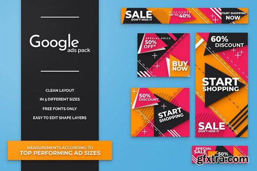 Google Ads Banner Pack