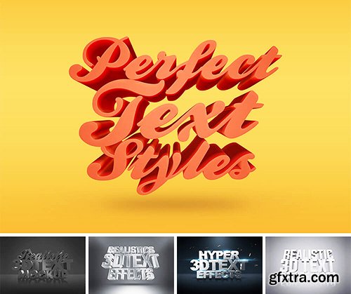 InkyDeals 200+ Photoshop Text Effects Bundle