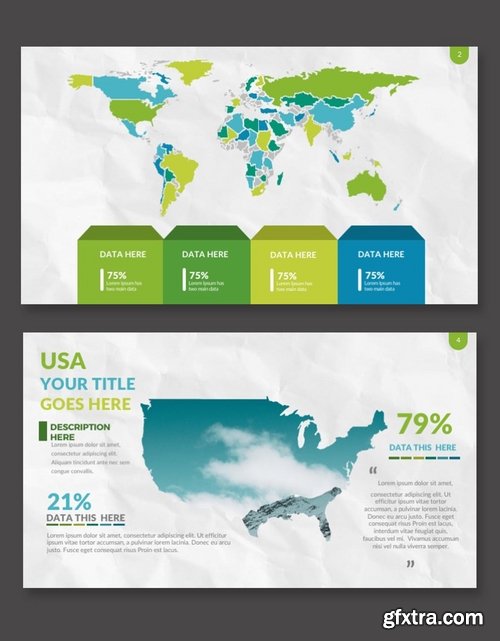 Maps Powerpoint and Keynote Templates