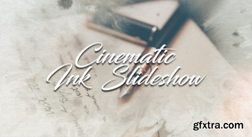 VideoHive Cinematic Ink Slideshow 19596414