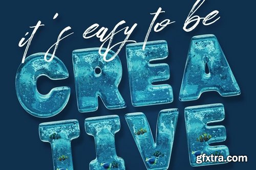 Aqua Color Font