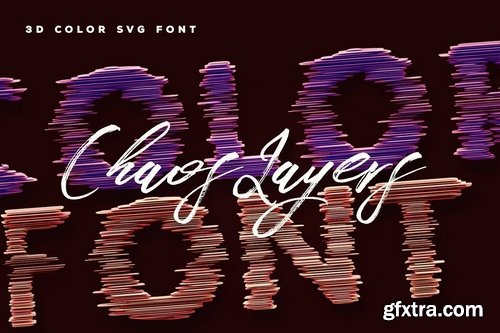 Chaos Layers Color Font