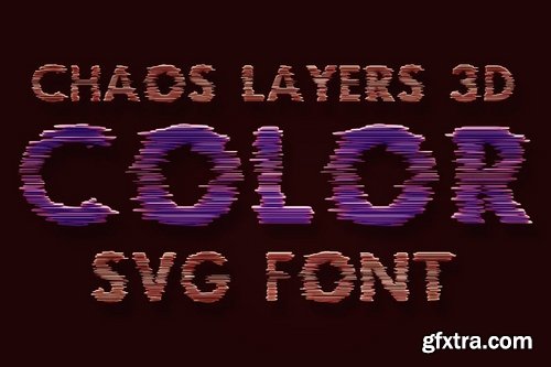 Chaos Layers Color Font