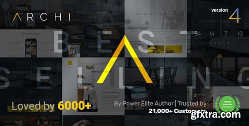 ThemeForest - Archi v4.0 - Interior Design WordPress Theme - 12649286