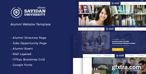 ThemeForest - Sayidan v1.6.5 - University Alumni WP theme - 17495779