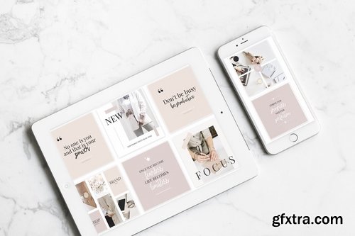 Lady Boss Instagram Templates