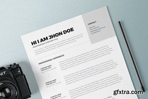 Resume CV Template Pro