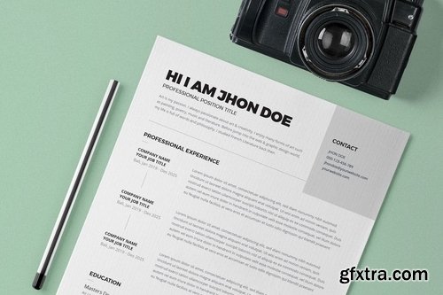 Resume CV Template Pro