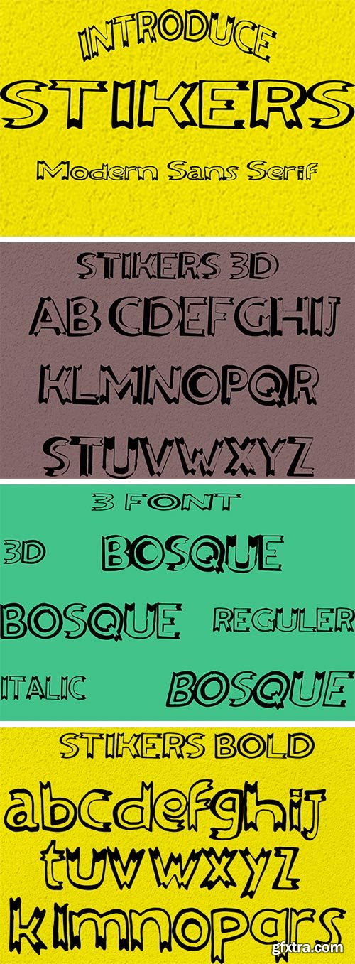 Stikers Font