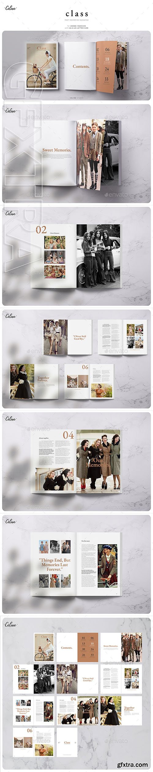 GraphicRiver - Class - Past Memories Magazine 23838815