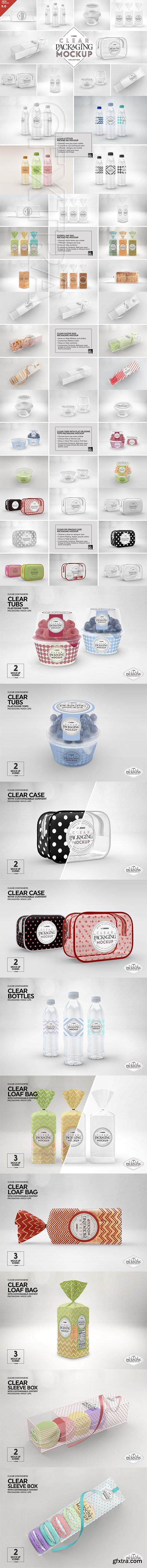 CreativeMarket - 09 Clear Container Packaging Mockups 3839547