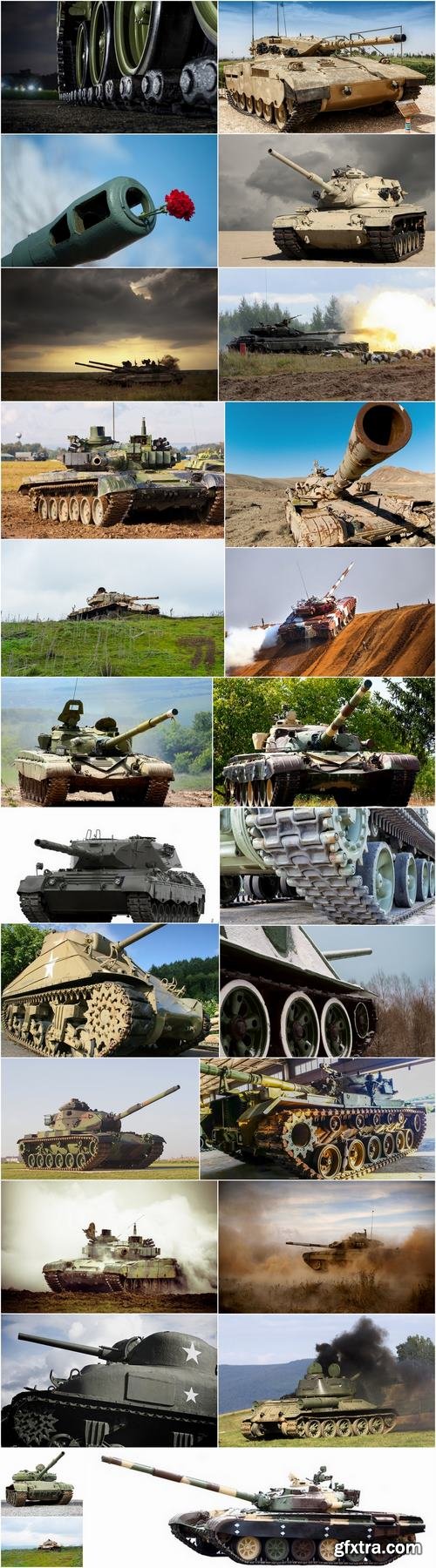 Tank armor cannon caterpillar drive 25 HQ Jpeg